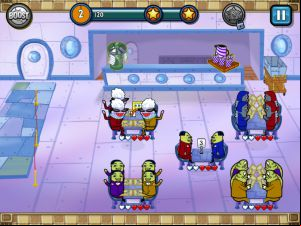 SpongeBob Diner Dash screenshot