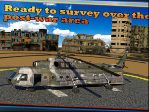 Helicopter: War Relief Mission screenshot