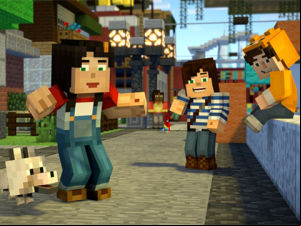 Minecraft Story Mode Season Two screenshot