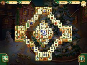 Christmas Mahjong screenshot
