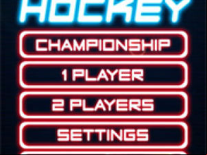 Glow Hockey screenshot