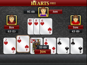 Hearts Free screenshot