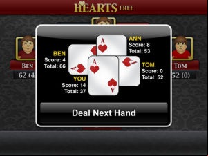 Hearts Free screenshot